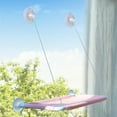 thumbnail image 2 of Percha para ventana de gato Cama colgante Hamaca Ventosa 360 degree Sunny Nest Rosado Zulema hamaca de gato, 2 of 7