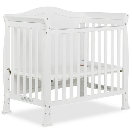 UPC: 0810063663117 | Dream On Me Naples Full Panel 4-in-1 Convertible Mini Crib White
