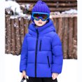 thumbnail image 5 of OGLCCG Boys Puffer Jackets Lightweight Windproof Quilted Hooded Padded Jacket Fashion Winter Warm Zipper Down Coats with Pockets 1-14 Years, 5 of 7