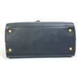 thumbnail image 4 of Pre-Owned LOUIS VUITTON M54569 Rock Meat 2-Way Tote Bag in Calfskin Leather, Black (Fair), 4 of 15