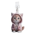 thumbnail image 4 of Unique Bargains 2 Pcs Dust Plug Charm for Lightning Cat Pendants Anti Dust Plugs Light Pink Brown, 4 of 5