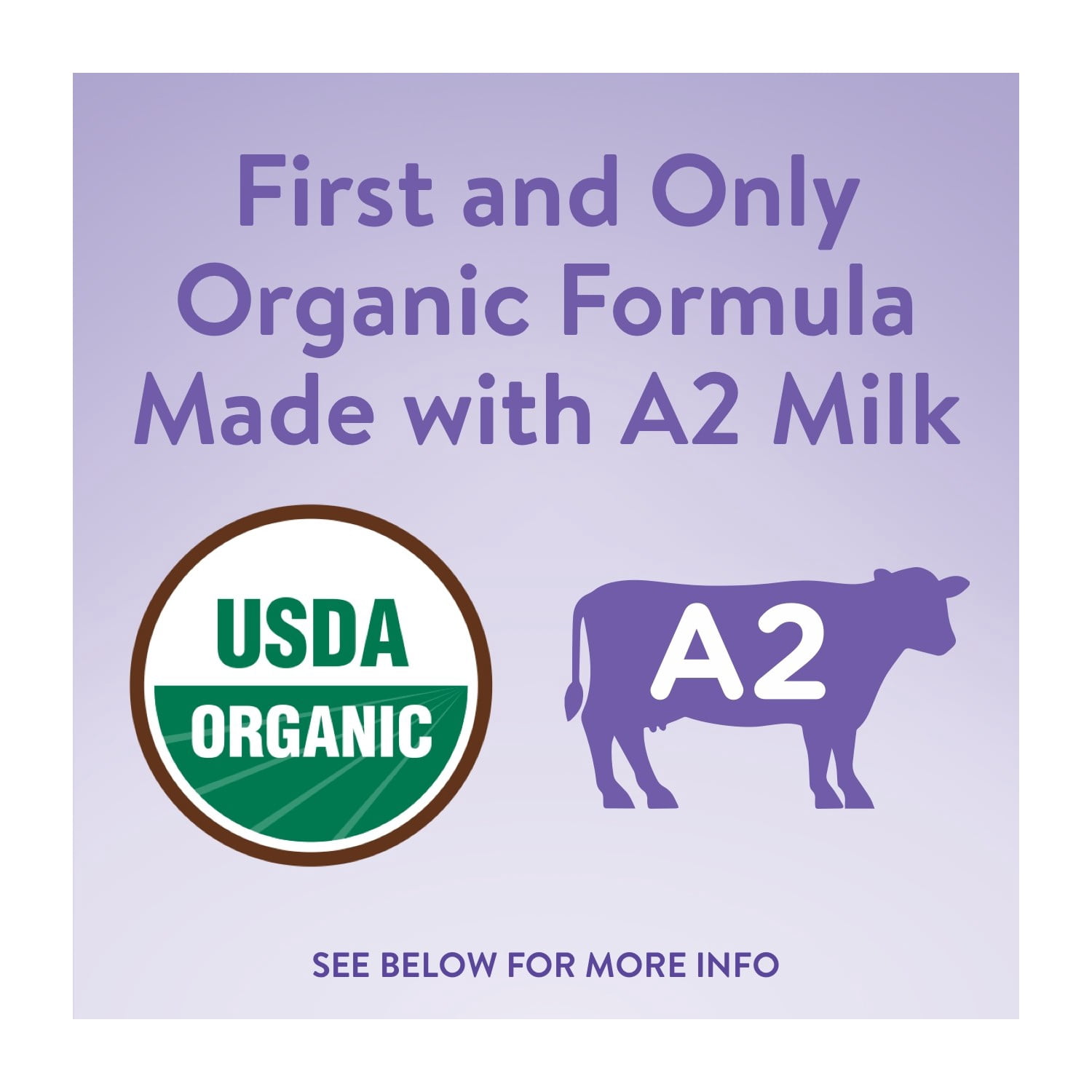 Similac Organic with A2 Milk Infant Formula, Gentle and Easy to Digest, with Key Nutrients for Baby’s First Year, No Palm Olein Oil, Non-GMO Baby Formula Powder, 23.2-oz Tub