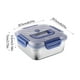 thumbnail image 3 of Xihbxyly Recipiente de Acero Inoxidable para Almacenar Alimentos, Tapa Hermética, Apto para Microondas y Congelador, Apto para Lavavajillas, Aislamiento Hermético, Organizador de Cocina Multiusos, Lo, 3 of 7