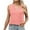 Pink-04, variant on HADST Women's V-Neck Tank Tops Sleeveless Casual T-Shirts, Summer Solid Color Loose Fit Shirts Available in S-XXL