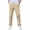 Beige, variant on HOWPAY Uniform Pants for Boys Straight Leg Elastic Waist Chino Pant with Pockets Stretchy Causal Loose Fit Pull on School Uniform Beige