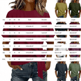 thumbnail image 3 of Womens Cap Sleeve T Shirts 2026 Tie Waist Wrap Tops Crew Neck Short Sleeve Blouses Dressy Casual Tunics Loose Fit Work Business Outfits Lightweight Going Out Tops 2026 Fall Outfits(Red,L), 3 of 8