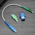 thumbnail image 5 of VGOL LC/APC-SC/UPC Fiber Optic Patch Cable - Singlemode Simplex Jumper - 20CM with Adapters and Couplers, 5 of 5