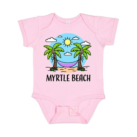 

Inktastic Summer Vacation in Myrtle Beach Gift Baby Boy or Baby Girl Bodysuit