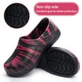 thumbnail image 4 of Cyiecw Chef Shoes for Men Oil Resistant Waterproof Safety Work Shoes Nurse Shoes Indoor and Outdoor Non-Slip Garden Work Shoes Kitchen Shoes, 4 of 7