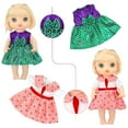 thumbnail image 7 of 9 Sets Alive Baby Doll Clothes for 10-12 Inch Girl Dolls,12 Inch Baby Doll Clothing Dress Outfits Accessories Set,Best Gift for Kids(No Dolls), 7 of 7