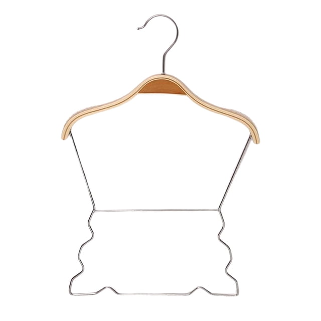 Cintres en Fil Métallique pour Maillot de Bain, Tenue de Plage, Robe, Rangement, Hauteur 32cm