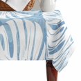 thumbnail image 4 of Light Blue Monstera Deliciosa Table Cloth Waterproof Tablecloths, Summer Botanical Tropical Tablecloth Dining Table Cover for Kitchen Party Tabletop Outdoor, Rectangle Tablecloth 60x102 Inch, 4 of 9