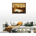 thumbnail image 5 of Christian Scriptures Cross Jesus Decor Wall Art Christ Bible Verse Book God Sheep Religious Pictures Wall Decor Canvas Painting Prints Artwork Decor Framed for Church Bathroom Kitchen 16"x12", 5 of 6