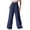 Navy, variant on MEICHEN Summer Essentials Fashion Clothing for Women Women Elastic Waisted Parachute Hiking Pants with Pockets Water Lightweight Pants Casual Pants for Women