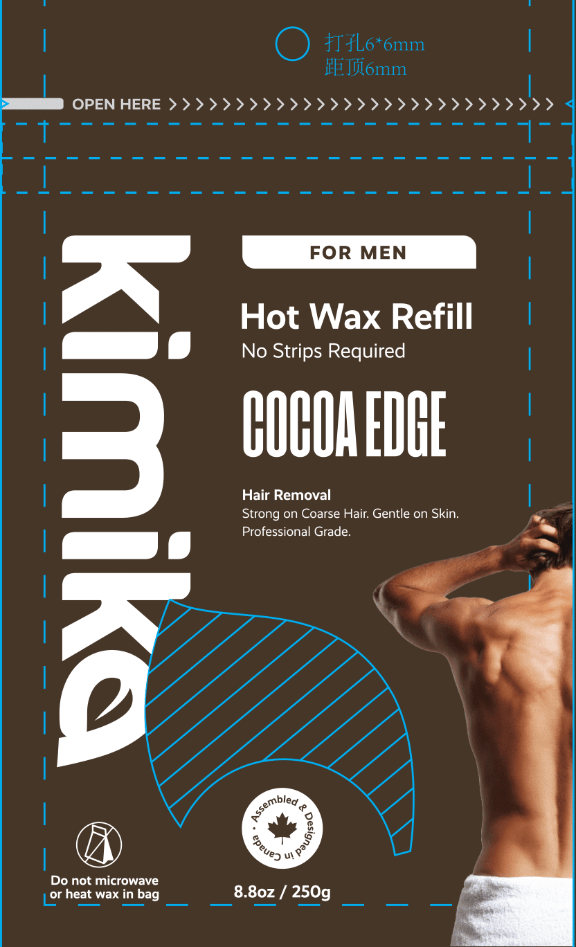 KIMIKA BEAUTY PRO Recharge perles de cire Cocoa Edge 250g