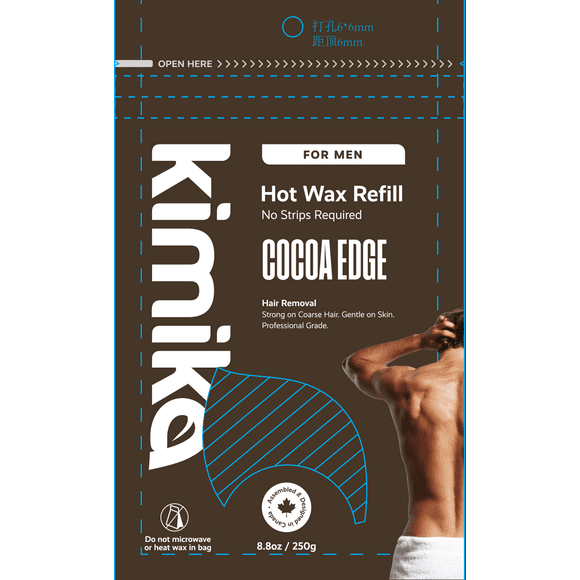 KIMIKA BEAUTY PRO Cocoa Edge Wax Beads Refill 250g
