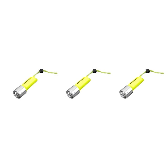 Naiovety Bright Diving Flashlight XML T6 Waterproof Torch Diver Plastic Sea Lamp Aluminum Light Alloy Spotlight Deep Swimming Type1 NO1