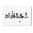 thumbnail image 2 of Trademark Fine Art 'Atlanta Georgia Skyline WB-BW' Canvas Art by Marlene Watson, 2 of 4