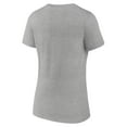 thumbnail image 3 of Women's Gray Miami Hurricanes Basic Arch V-Neck T-Shirt, 3 of 3