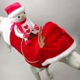 thumbnail image 3 of Ropa navideña para mascotas Artículos navideños para mascotas con ciervos para montar perros544, 3 of 5