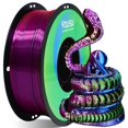 thumbnail image 1 of Filamento para impresora 3D YOUSU Tricolor PLA de 1,75 mm, 1 kg/2,2 libras, 1 of 6