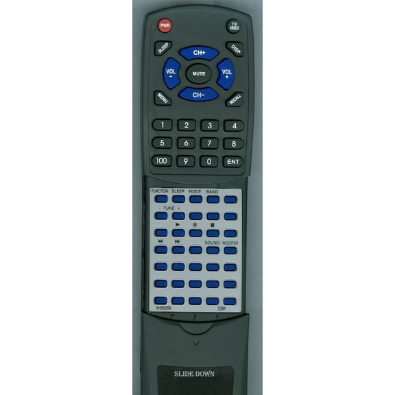 Replacement Remote for SONY A-1055-235-A, A1055235A, RTA1055235A, RMTCG500A, CFDG505, CFDG505BLACK, XPLOD
