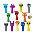thumbnail image 1 of "12 Pcs Sprunki Rhythm Box Figuras Juguetes Juguetes Belug,  Multicolor ", 1 of 5