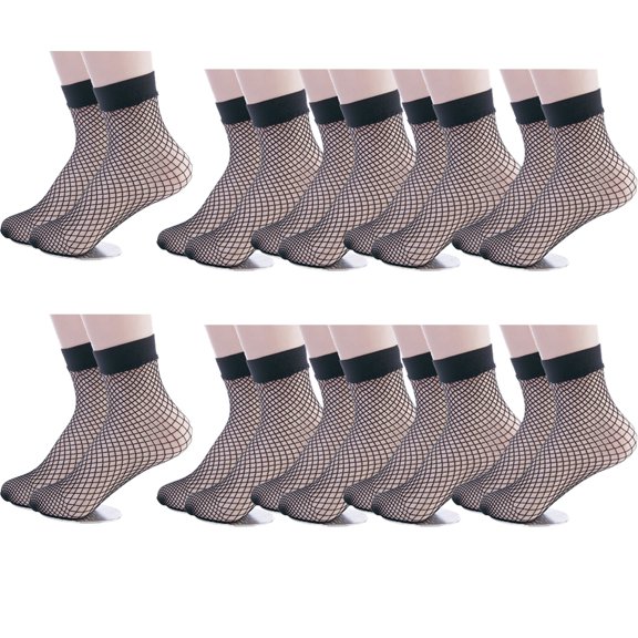 Womens Socks. Ruffle Turn-Cuff Casual Ankle Socks Breathable Cool Knit Cotton Lettuce Crew Frilly Sock Pink 6 pairs