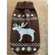 thumbnail image 1 of Dog Winter Clothes for Small Dogs Keep Warm Dog Clothes Pet Christmas Clothing Elk Print Dog Clothes Coral Velvet Four Colors, 1 of 4