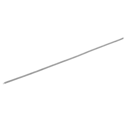 Stainless Spring Wire - 0.3mmx3mmx300mm 304 Stainless Steel Wire Extension Tension Spring Silver Tone