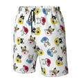 thumbnail image 5 of Kdxio French Bulldog With Coffee Cup Pattern Mens Casual Shorts - Drawstring Summer Beach Sports Shorts for Men, 5 of 9