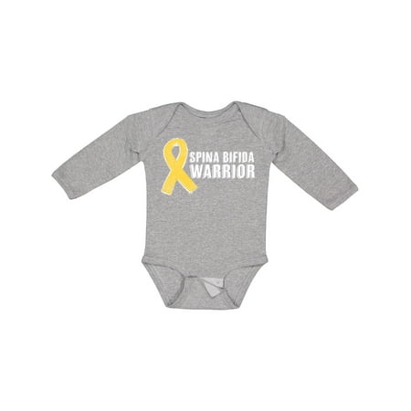 

Inktastic Spina Bifida Warrior Boys or Girls Long Sleeve Baby Bodysuit