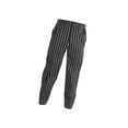 thumbnail image 1 of Pantalon Élastique de Restaurant Café Chef Serveur Pantalon Homme Uniforme de Restaurant Uniforme Accs Rayé TTTG, 1 of 9
