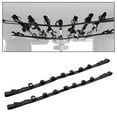 thumbnail image 6 of Miulika 2 Pieces 7 Rods Capacity Car Fishing Rod Holder Strap Belts Fishing Pole Roof Rack Fishing Car Rod Carrier for Garage Black, 6 of 9