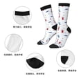 thumbnail image 5 of Honeii Nautical Lighthouse Sailboat Print Adult Socks,Crew Socks,Casual Calf Socks,Daily Wear Socks for Men & Women, Perfect for Sports, Casual and Everyday Use, 5 of 6
