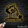 thumbnail image 2 of Handmadetneonsign Gymnastic Metal Wall Art Light, Gymnastic Metal Sign Wall Decor, Gym Metal Decor, 2 of 5