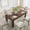 1600 brown, variant on Heavy-Duty Rectangular Farmhouse Dining Table for 4-6 – Large Wooden Kitchen Table – Sturdy Plain Frame – Perfect for Dining Room, Home, or Family Gatherings – Light Oak Finish
