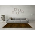 thumbnail image 3 of Ahgly Company Machine Washable Indoor Rectangle Persian Yellow Traditional Area Rugs, 8' x 12', 3 of 4