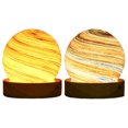 thumbnail image 1 of Atmósfera Ligera 3D Starry Night Light Enchufe USB en Suave para La Del, 1 of 9