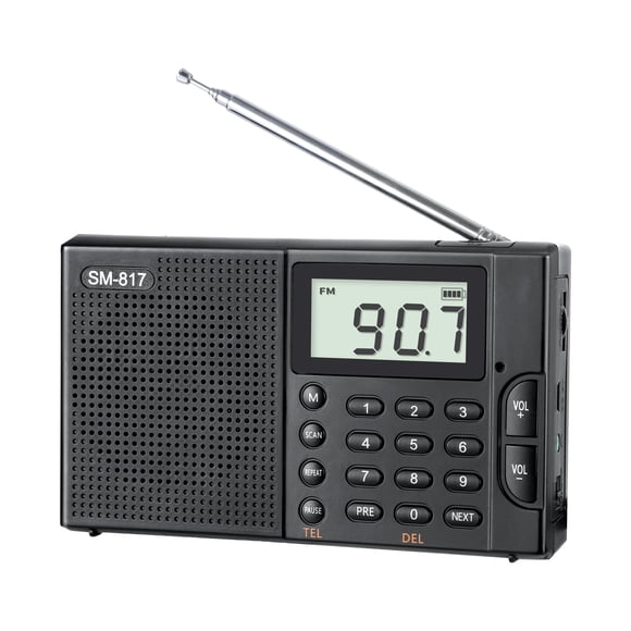 Radio portátil SEMIER AM FM SW Pantalla LCD Bluetooth