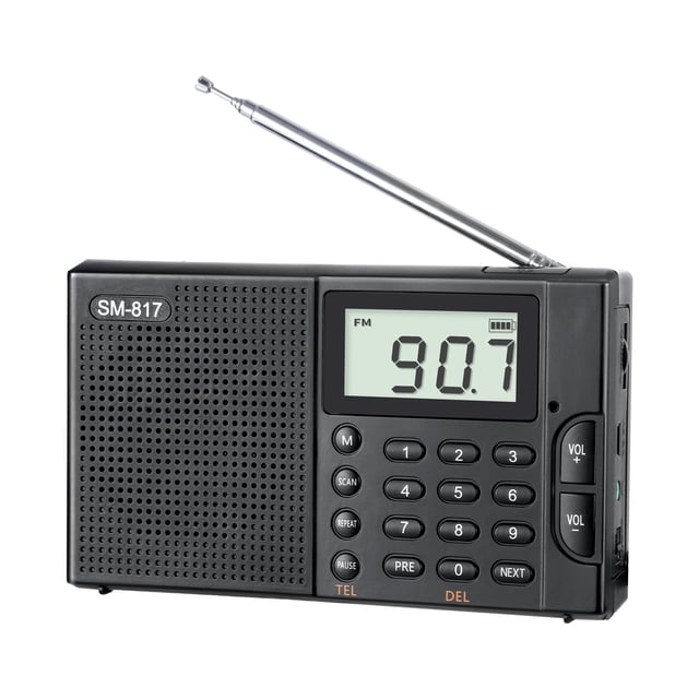 Radio portátil SEMIER AM FM SW Pantalla LCD Bluetooth