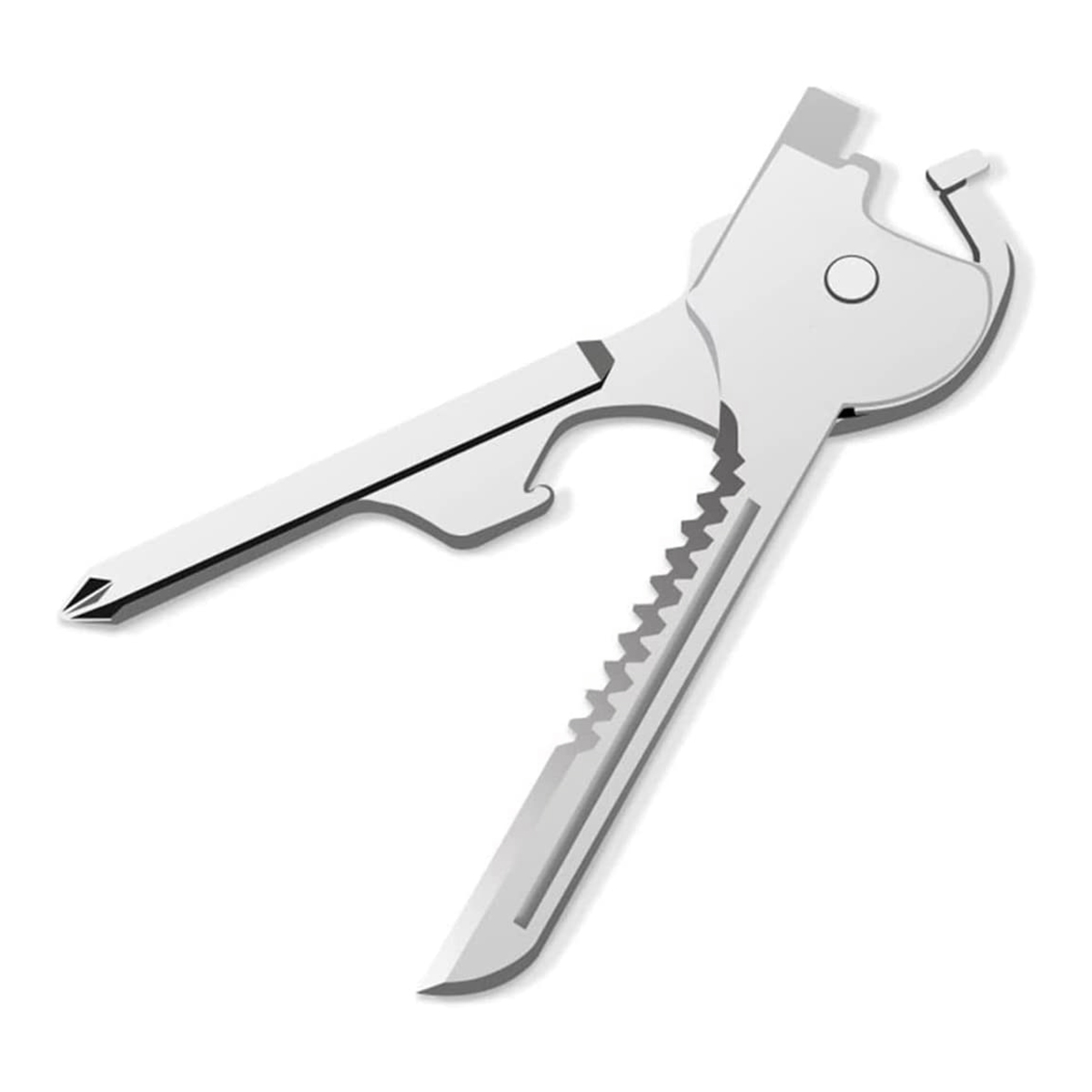 6In1 Multitool Easy to Use,Multi Tool Stainless Steel Bottle Opener