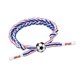 thumbnail image 1 of Pulseras de fútbol Brazaletes de fútbol Encantos Equipo Regalo Pulsera Cadena 15cm-21cm Yinane  Pulsera trenzada, 1 of 8