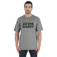 thumbnail image 1 of Inkmeso T-Shirt à Manches Courtes pour Homme avec Imprimé Graphique « First Time Daddy », Chandail Jersey pour Papa, 1 of 7