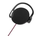 thumbnail image 2 of Sports Ear Hook Wired Headset with Microphone Padded Headphone Sponge Earmuffs Earphone Earbuds Universal Computer Tablet Red, 2 of 8