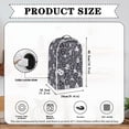 thumbnail image 6 of HELLHERO Digital Pattern Design Lightweight Dust Cover for Kitchen Home Stylish, 6 of 6