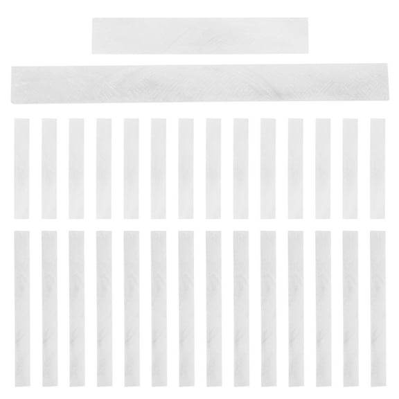 FONDOTIN 32pcs White Chalk Marker Soapstone Pencil Drawing for Professionals