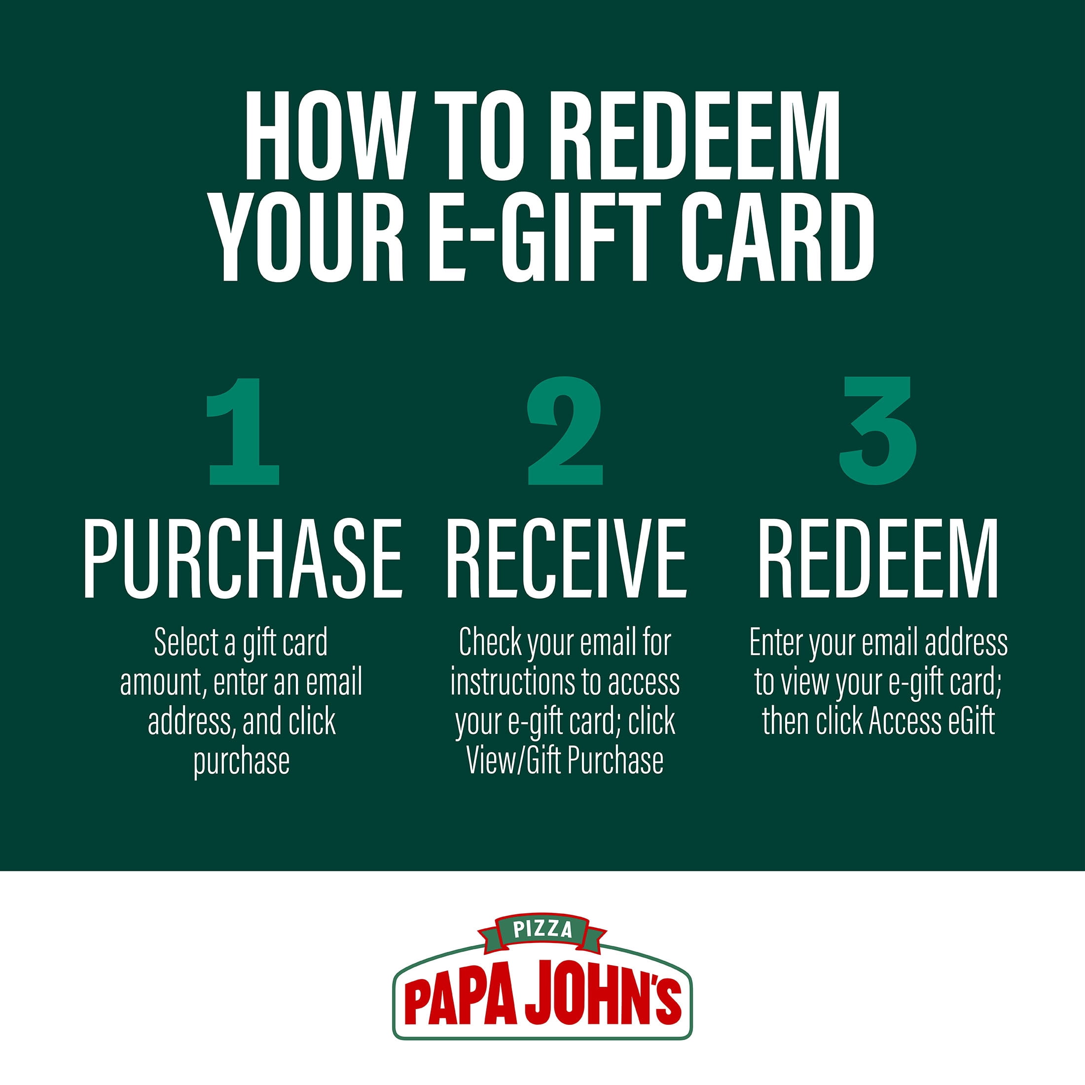 Papa John's $15 Thank You eGift Card [Email Delivery]
