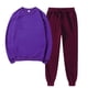 thumbnail image 1 of Puntoco Jersey De Cuello Redondo Sólido para Mujer Pantalones Deportivos Informales Conjunto Deportivo Liquidación Puntoco Puntoco-5599, 1 of 6