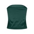 thumbnail image 4 of Bixock Summer Women Tops,Tank Tops for Women,Blouse for Women Solid Color Bandeau Tube Top Backless Sleeveless Casual Fashion Wear Lightweight Shirts, 4 of 6